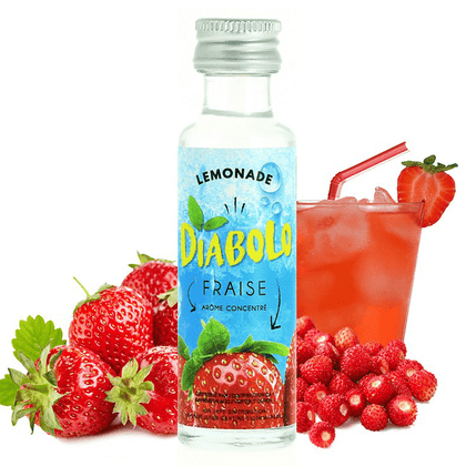 DIABOLO - 20ML FRAISE (ΛΕΜΟΝΑΔΑ-ΦΡΑΟΥΛΑ) ΣΥΜΠΥΚΝΩΜΕΝΟ ΑΡΩΜΑ