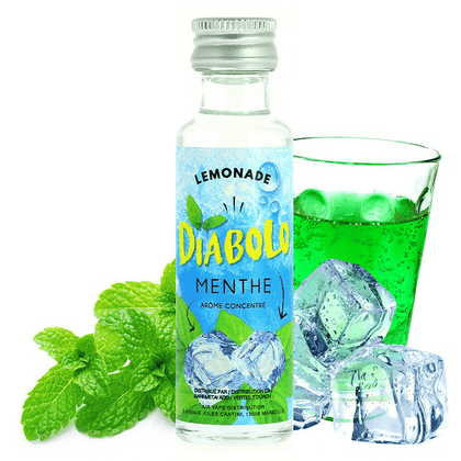 DIABOLO - 20ML MENTHE (ΛΕΜΟΝΑΔΑ-ΔΥΟΣΜΟΣ) ΣΥΜΠΥΚΝΩΜΕΝΟ ΑΡΩΜΑ