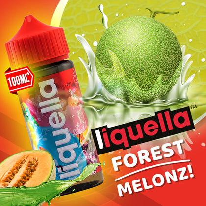 LIQUELLA MIX-SHAKE-VAPE - 50/80ML - FOREST MELONZ (ΠΕΠΟΝΙ ΜΕ ΑΠΑΛΗ ΜΕΝΤΑ)