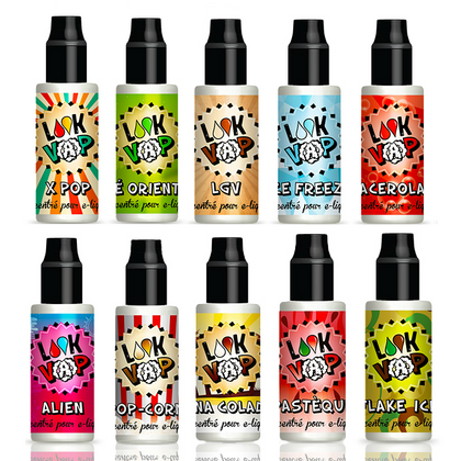 LOOK VAP - 30ML POPCORN (ΠΟΠ ΚΟΡΝ) ΣΥΜΠΥΚΝΩΜΕΝΟ ΑΡΩΜΑ