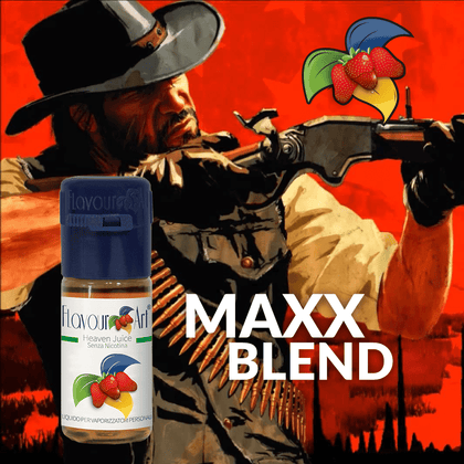 ELIQUID - 10ML - FLAVOURART ITALY - MAXX BLEND ( ΑΜΕΡΙΚΑΝΙΚΟΣ ΓΛΥΚΟΣ & ΠΙΚΑΝΤΙΚΟΣ ΚΑΠΝΟΣ ) 0mg