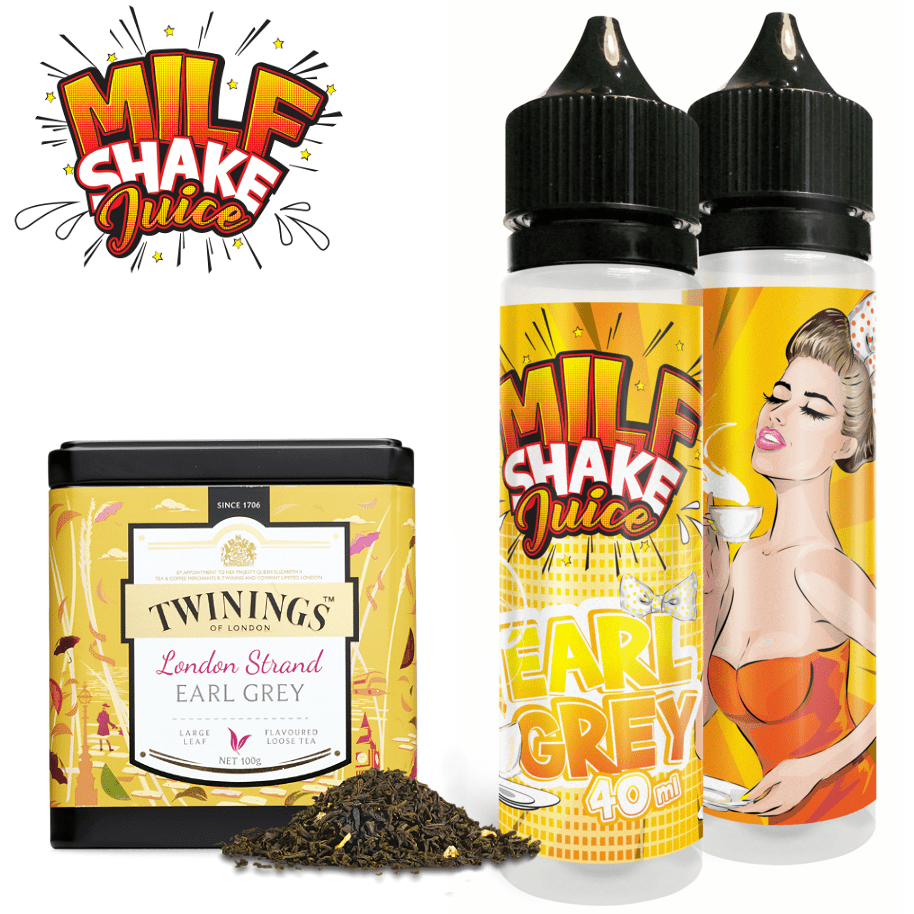 MILF MIX-SHAKE-VAPE - 40/60ML - EARL GREY (ΤΣΑΙ EARL GREY)