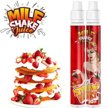 MILF MIX-SHAKE-VAPE - 20/30ML - STRAWBERRY (ΦΡΑΟΥΛΑ)