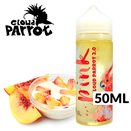 CLOUD PARROT 2.0 MIX-SHAKE-VAPE - 50/60ML - PINK (ΓΙΑΟΥΡΤΙ ΡΟΔΑΚΙΝΟ)