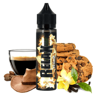 MIX & SHAKE - ELIQUID FRANCE 20/60ML - RELAX (ΓΚΟΥΡΜΕ ΚΑΠΝΟΣ, ΚΑΦΕΣ, ΜΠΙΣΚΟΤΟ & ΒΑΝΙΛΙΑ)