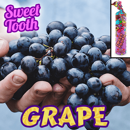 SWEET TOOTH MIX-SHAKE-VAPE - 50/60ML - GRAPE (ΔΡΟΣΕΡΑ ΜΑΥΡΑ ΣΤΑΦΥΛΙΑ)