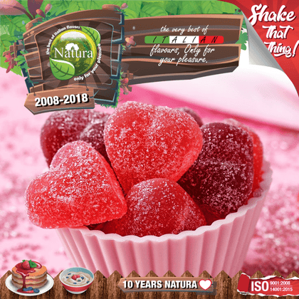MIX & SHAKE - NATURA SPECIAL 60/100ML - CANDY BERRIES MIX! (ΛΑΧΤΑΡΙΣΤΑ ΖΑΧΑΡΩΤΑ ΕΚΛΕΚΤΩΝ ΜΟΥΡΩΝ)
