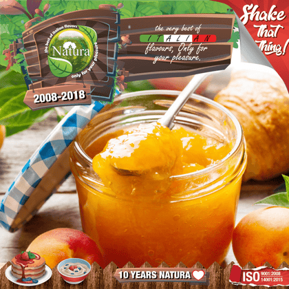 MIX & SHAKE - NATURA SPECIAL 60/100ML - SUMMER PEACH JAM (ΚΑΛΟΚΑΙΡΙΝΗ ΜΑΡΜΕΛΑΔΑ ΑΠΟ ΖΟΥΜΕΡΑ ΩΡΙΜΑ ΡΟΔΑΚΙΝΑ)