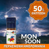 ELIQUID - 10ML - FLAVOURART ITALY - MONSOON ( ΣΚΟΥΡΟΣ ΠΙΚΑΝΤΙΚΟΣ ΚΑΠΝΟΣ, ΦΡΟΥΤΑ & ΒΑΝΙΛΙΑ ) 9mg ** ΠΕΡΑΣΜΕΝΗ ΗΜΕΡΟΜΗΝΙΑ **