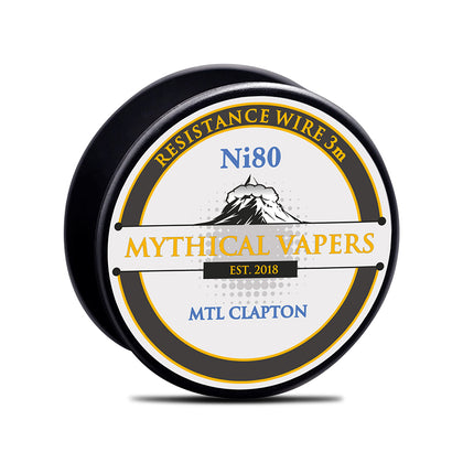 MYTHICAL VAPERS MTL CLAPTON Ni80 30GA + 40GA ΣΥΡΜΑ - 3M