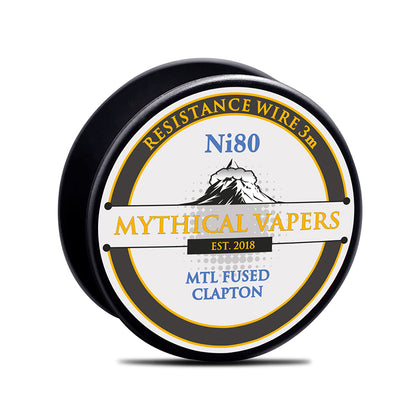 MYTHICAL VAPERS MTL FUSED CLAPTON Ni80 2x30GA + 40GA ΣΥΡΜΑ - 3M