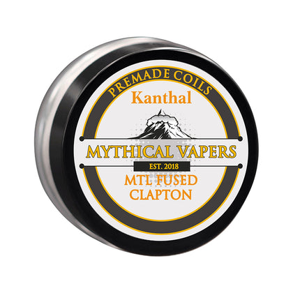 MYTHICAL VAPERS MTL FUSED CLAPTON KANTHAL A1 1.0 OHM ΑΝΤΙΣΤΑΣΗ ( 2x30GA + 40GA )