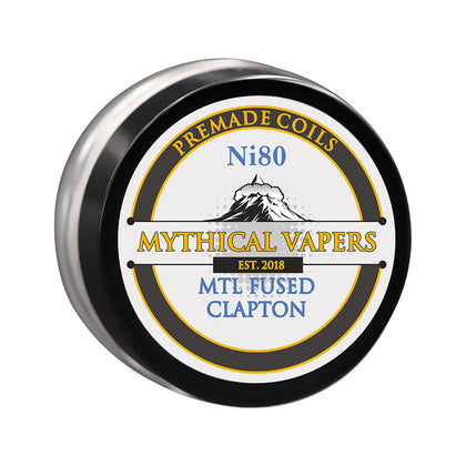 MYTHICAL VAPERS MTL FUSED CLAPTON Ni80 0.75 OHM ΑΝΤΙΣΤΑΣΗ ( 2x30GA + 40GA )