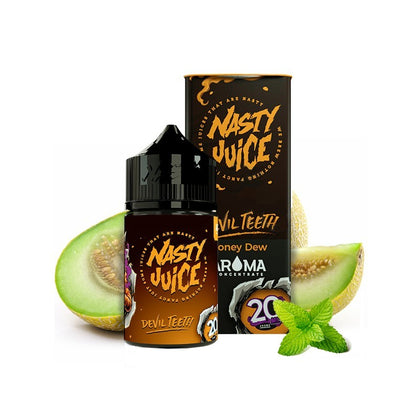 MIX & SHAKE - NASTY JUICE 20/60ML DEVIL TEETH (ΗΜΙΓΛΥΚΟ ΠΕΠΟΝΙ, ΑΠΑΛΗ ΜΕΝΤΑ)