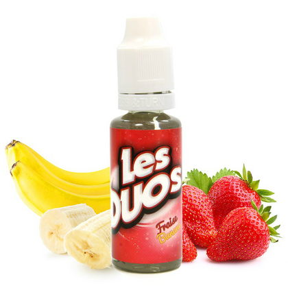 LES DUOS REVOLUTE - 20ML STRAWBERRY BANANA (ΦΡΑΟΥΛΑ & ΜΠΑΝΑΝΑ) ΣΥΜΠΥΚΝΩΜΕΝΟ ΑΡΩΜΑ