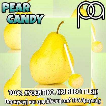 PERFUMER'S APPRENTICE - 15ML PEAR CANDY (ΚΑΡΑΜΕΛΑ ΜΕ ΓΕΥΣΗ ΑΧΛΑΔΙ) ΣΥΜΠΥΚΝΩΜΕΝΟ ΑΡΩΜΑ