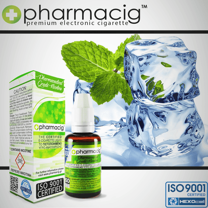 PHARMACIG - 30ML POLAR MINT 80% VG (ΕΝΤΟΝΗ ΜΕΝΤΑ)