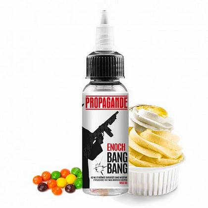 PROPAGANDE VAPORS MIX-SHAKE-VAPE - 40/60ML - ENOCH BOOSTED (ΚΡΕΜΑ ΚΑΣΤΑΡΝΤ & ΖΑΧΑΡΩΤΑ)