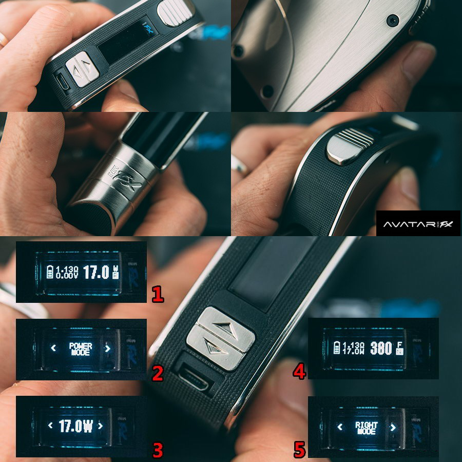 ΚΑΣΕΤΙΝΑ - PuFF AVATAR FX MINI 40W TC ( SILVER )