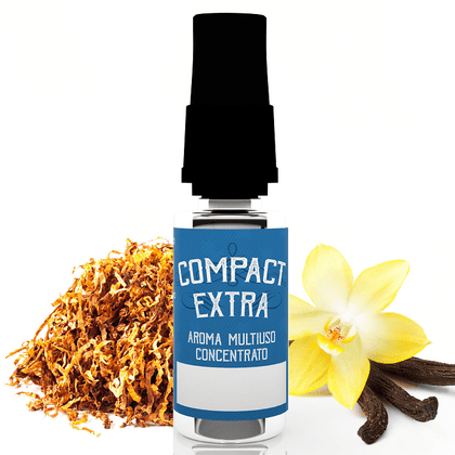 PUFF - 10ML COMPACT EXTRA MAVRI (ΑΠΑΛΟΣ ΚΑΠΝΟΣ & ΒΑΝΙΛΙΑ) ΣΥΜΠΥΚΝΩΜΕΝΟ ΑΡΩΜΑ
