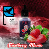 PUFF ITALY MIX-SHAKE-VAPE - 40/50ML - STRAWBERRY MANIA (ΦΡΕΣΚΙΕΣ ΦΡΑΟΥΛΕΣ)