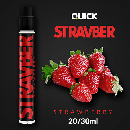 QUICK MIX-SHAKE-VAPE - 20/30ML - STRAVBER (ΦΡΑΟΥΛΑ)