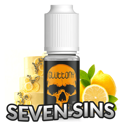 SEVEN SINS - 10ML GLUTTONY (ΤΣΙΖΚΕΙΚ ΛΕΜΟΝΙ) ΣΥΜΠΥΚΝΩΜΕΝΟ ΑΡΩΜΑ