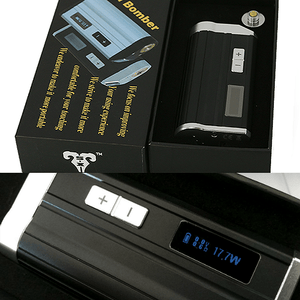 ΚΑΣΕΤΙΝΑ - MINI BOMBER BOX MOD 7-25W 18650 ( BLACK )