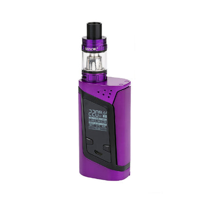 ΚΑΣΕΤΙΝΑ - SMOK ALIEN 2x18650 TC + 3ML TFV8 BABY TANK ( PURPLE & BLACK )