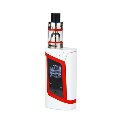 ΚΑΣΕΤΙΝΑ - SMOK ALIEN 2x18650 TC + 3ML TFV8 BABY TANK ( WHITE & RED )