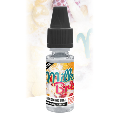 SMOKING BULL - 10ML MILKY BREAK (ΓΑΛΑ ΜΕ ΔΗΜΗΤΡΙΑΚΑ) ΣΥΜΠΥΚΝΩΜΕΝΟ ΑΡΩΜΑ
