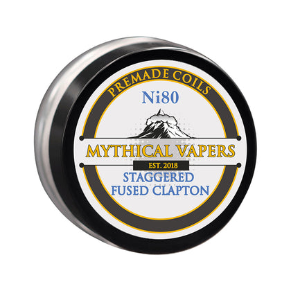 MYTHICAL VAPERS STAGGERED FUSED CLAPTON Ni80 0.25 OHM ΑΝΤΙΣΤΑΣΗ