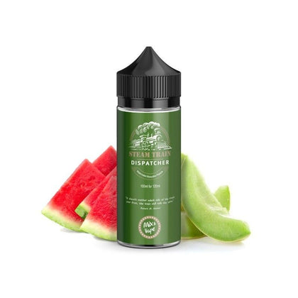 MIX & SHAKE - STEAM TRAIN 24/120ML - DISPATCHER (ΓΛΥΚΟ ΠΕΠΟΝΙ & ΚΑΡΠΟΥΖΙ)