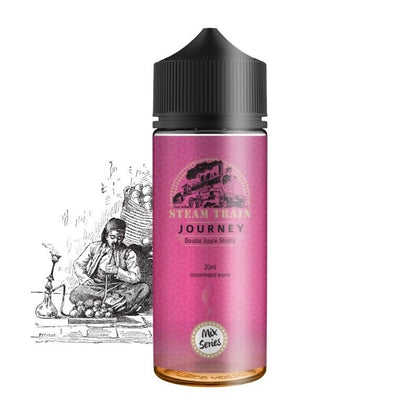 MIX & SHAKE - STEAM TRAIN 30/120ML - JOURNEY (ΚΑΠΝΟΣ ΝΑΡΓΙΛΕ ME ΠΡΑΣΙΝΟ & ΚΟΚΚΙΝΟ ΜΗΛΟ)
