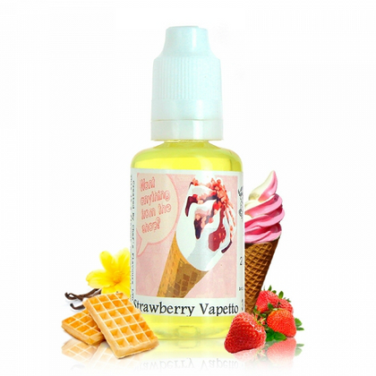 CHEFS FLAVOURS UK - 30ML STRAWBERRY VAPETTO (ΦΡΑΟΥΛΑ) ΣΥΜΠΥΚΝΩΜΕΝΟ ΑΡΩΜΑ