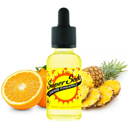 BREWELL VAPORY - 30ML SUPER SODA PINEAPPLE ORANGE 70% VG (ΑΝΑΝΑΣ & ΠΟΡΤΟΚΑΛΙ)