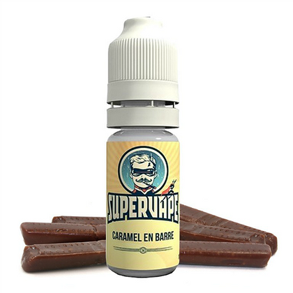SUPERVAPE - 10ML CARAMEL EN BARRE (ΜΠΑΡΑ ΚΑΡΑΜΕΛΑΣ) ΣΥΜΠΥΚΝΩΜΕΝΟ ΑΡΩΜΑ