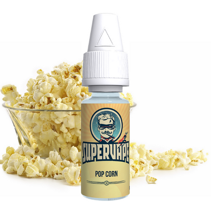 SUPERVAPE - 10ML POPCORN (ΠΟΠ ΚΟΡΝ) ΣΥΜΠΥΚΝΩΜΕΝΟ ΑΡΩΜΑ