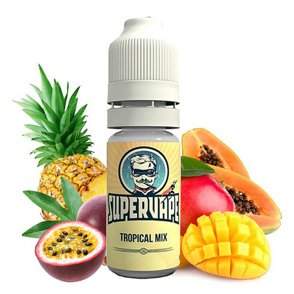SUPERVAPE - 10ML TROPICAL MIX (ΤΡΟΠΙΚΟ ΜΙΓΜΑ) ΣΥΜΠΥΚΝΩΜΕΝΟ ΑΡΩΜΑ