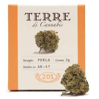 TERRE DI CANNABIS - PERLA 2γρ, 20% CBD / ΜΗ-ΨΥΧΟΤΡΟΠΙΚΗ ΦΑΡΜΑΚΕΥΤΙΚΗ ΚΑΝΝΑΒΗ