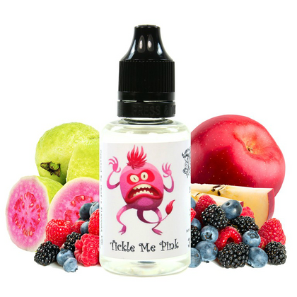 CHEFS FLAVOURS UK - 30ML TICKLE ME PINK (ΜΗΛΟ-ΜΟΥΡΑ-ΓΚΟΥΑΒΑ) ΣΥΜΠΥΚΝΩΜΕΝΟ ΑΡΩΜΑ