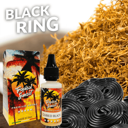 TROPICAL SUNSET MIX-SHAKE-VAPE - 10/20ML - BLACK RING (ΚΑΠΝΟΣ & ΓΛΥΚΟΡΙΖΑ)