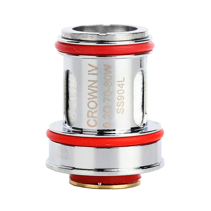 ΑΤΜΟΠΟΙΗΤΗΣ - 1x ΚΕΦΑΛΗ UWELL CROWN V4 DUAL SS904L ( 0.2 ohm )