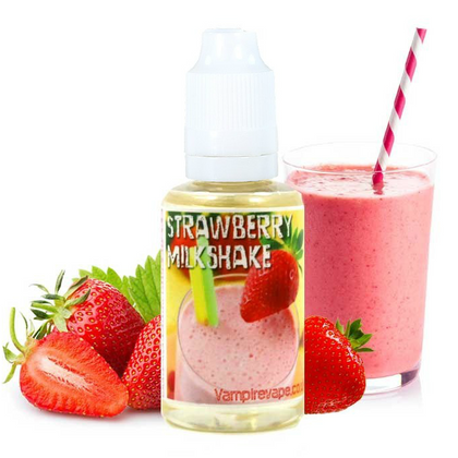 VAMPIRE VAPE - 30ML STRAWBERRY MILKSHAKE (ΜΙΛΚΣΕΙΚ ΦΡΑΟΥΛΑ) ΣΥΜΠΥΚΝΩΜΕΝΟ ΑΡΩΜΑ