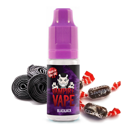 VAMPIRE VAPE - 10ML BLACKJACK 60% VG (ΓΛΥΚΙΣΜΑ ΓΛΥΚΟΡΙΖΑΣ)