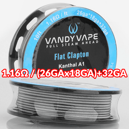 VANDY VAPE ΕΠΙΠΕΔΟ CLAPTON ΣΥΡΜΑ (KANTHAL) – 3M
