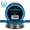 VANDY VAPE CLAPTON Ni80 24GA + 35GA ΣΥΡΜΑ - 3m