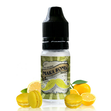 NICOFLASH VAPE OR DIY - 10ML MAKA ROND CITRON (ΜΑΚΑΡΟΝ ΛΕΜΟΝΙ) ΣΥΜΠΥΚΝΩΜΕΝΟ ΑΡΩΜΑ