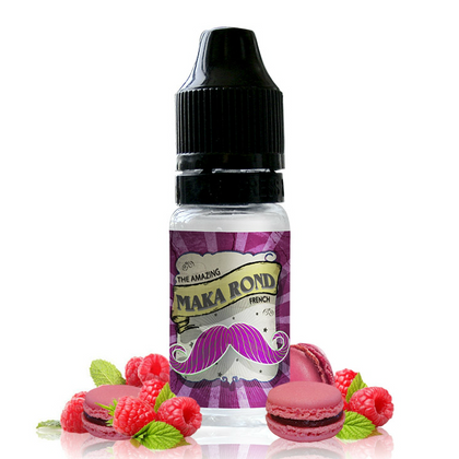 NICOFLASH VAPE OR DIY - 10ML MAKA ROND FRAMBOISE (ΜΑΚΑΡΟΝ ΣΜΕΟΥΡΟ) ΣΥΜΠΥΚΝΩΜΕΝΟ ΑΡΩΜΑ