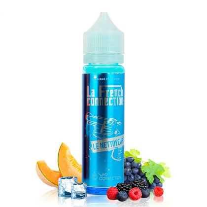 LA FRENCH CONNECTION MIX-SHAKE-VAPE - 40/60ML - LE NETTOYEUR (ΣΤΑΦΥΛΙ-ΚΟΚΚΙΝΑ ΦΡΟΥΤΑ-ΠΕΠΟΝΙ)